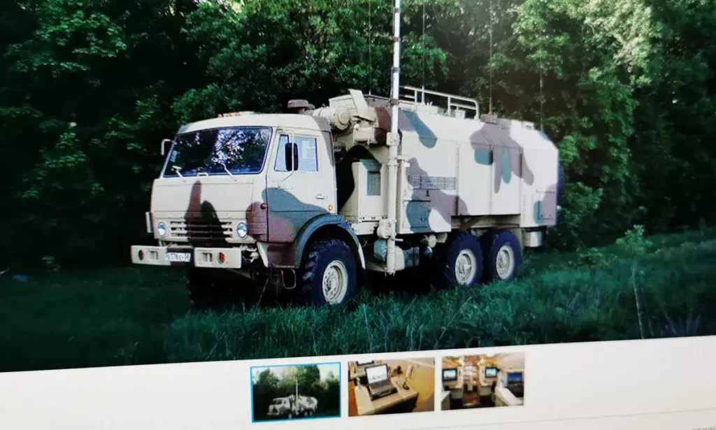 Ranzhir-M1, a SAM battery command post<br />