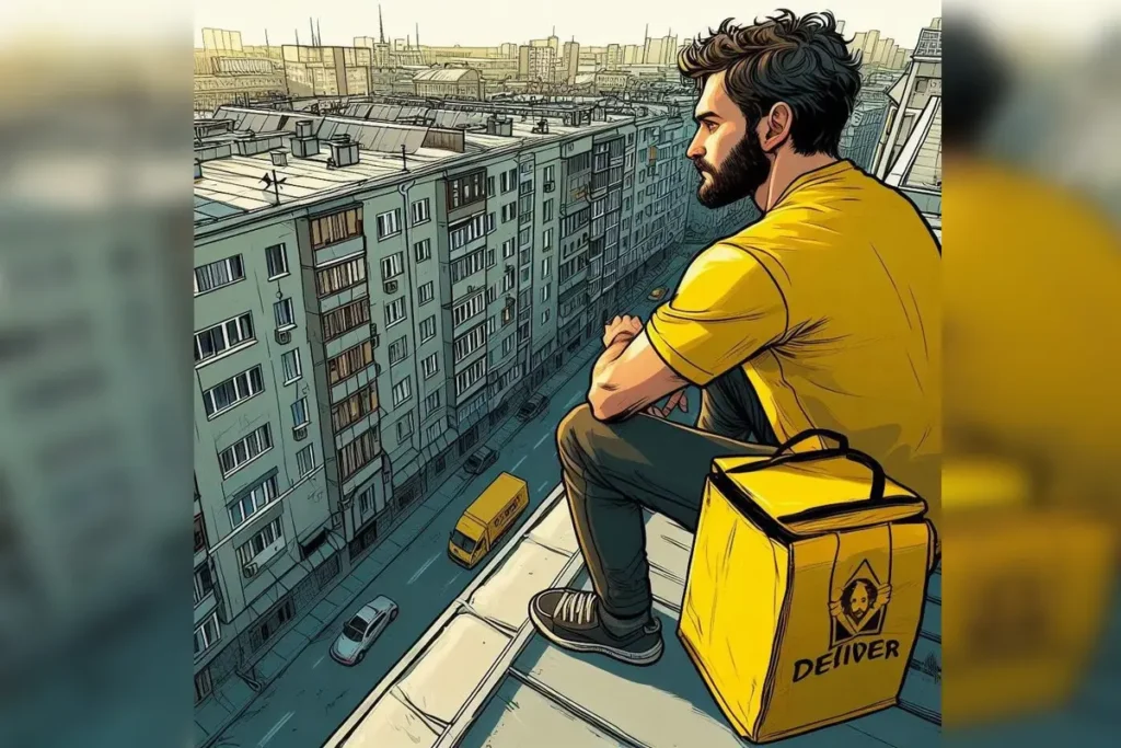 Иллюстрация к роману Ивана Филиппова «Мышь». Автор: Александр Кукин.