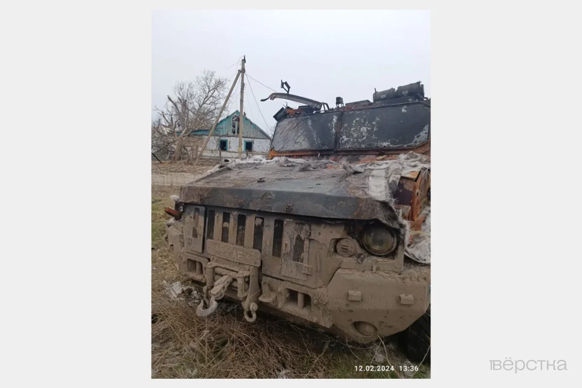 Последствия боевых действий на границе сел Крынки и Казачьи лагеря Херсонской области