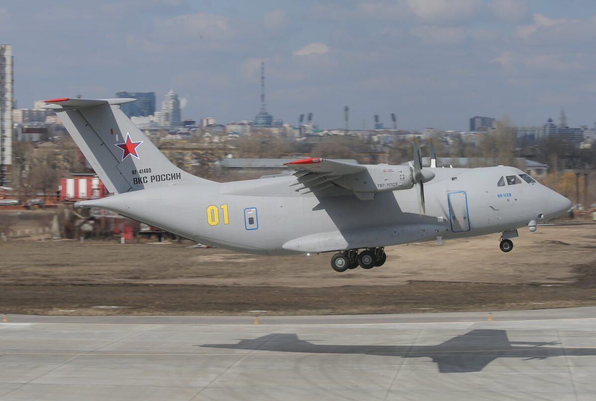 Ил-112В стал первым военно-транспортным самолётом, разработанным в России с нуля в постсоветский период