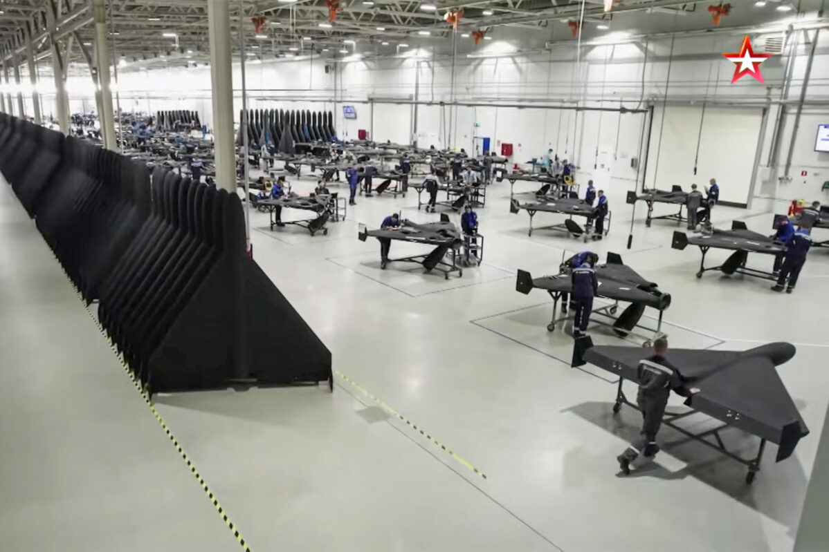 Inside the Alabuga drone factory, workers assemble Geran-2 drones used in attacks on Ukraine