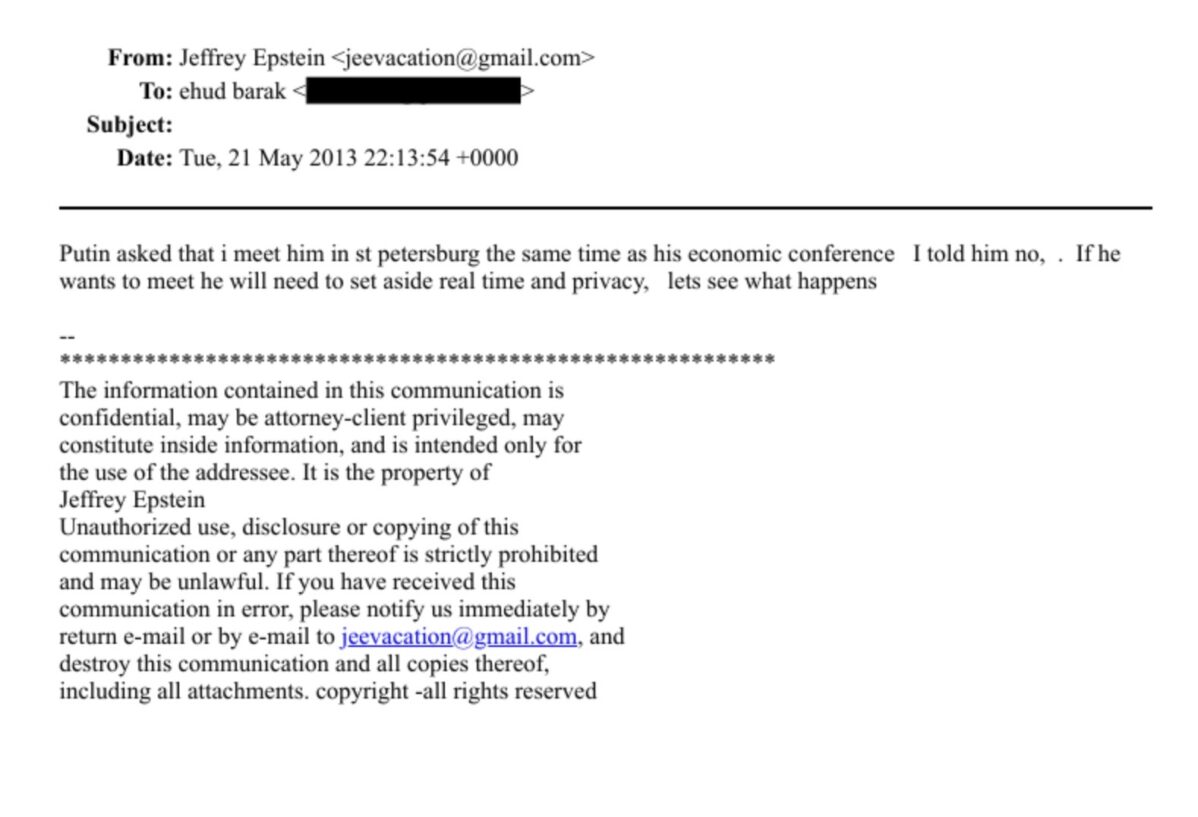 США раскрыли 3&nbsp;млн. документов дела Джеффри Эпштейна. В&nbsp;них упоминаются Владимир Путин, Владислав Доронин, Маша Дрокова и&nbsp;Виталий Чуркин