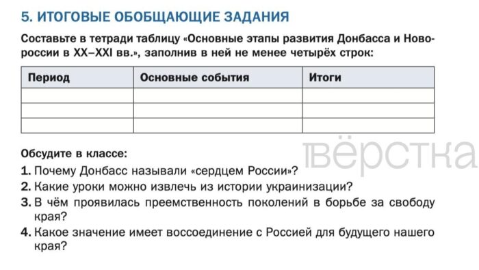 В&nbsp;учебнике «История нашего края» для оккупированных территорий школьников заставят доказать, что «подвиги бойцов СВО достойны героев ВОВ»
